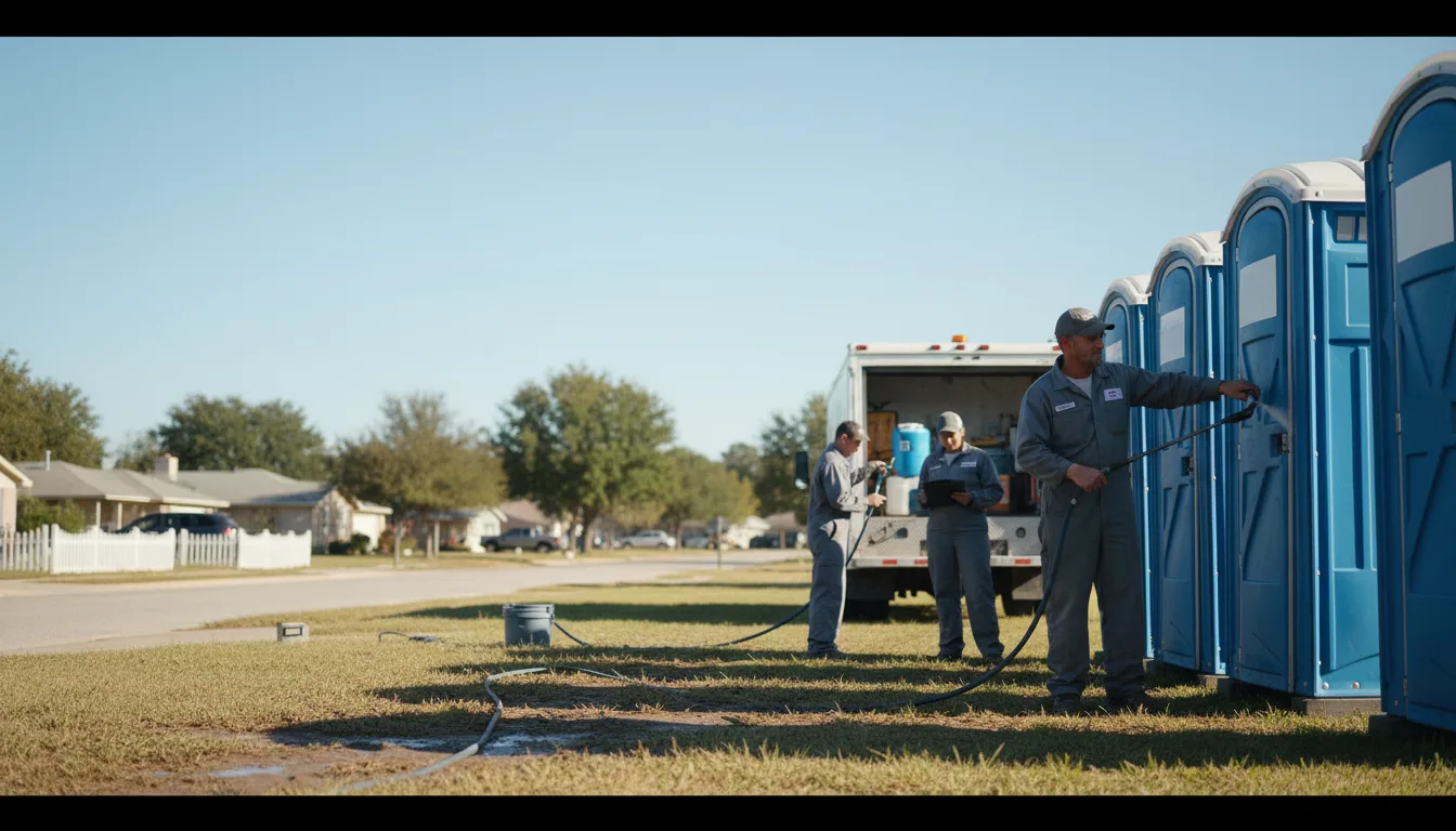 Long-Term Portable Toilet Rental in Dania, FL near me